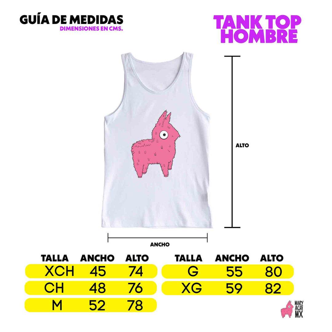 El Burrito Piñata Patrio Tank Top - Hombre