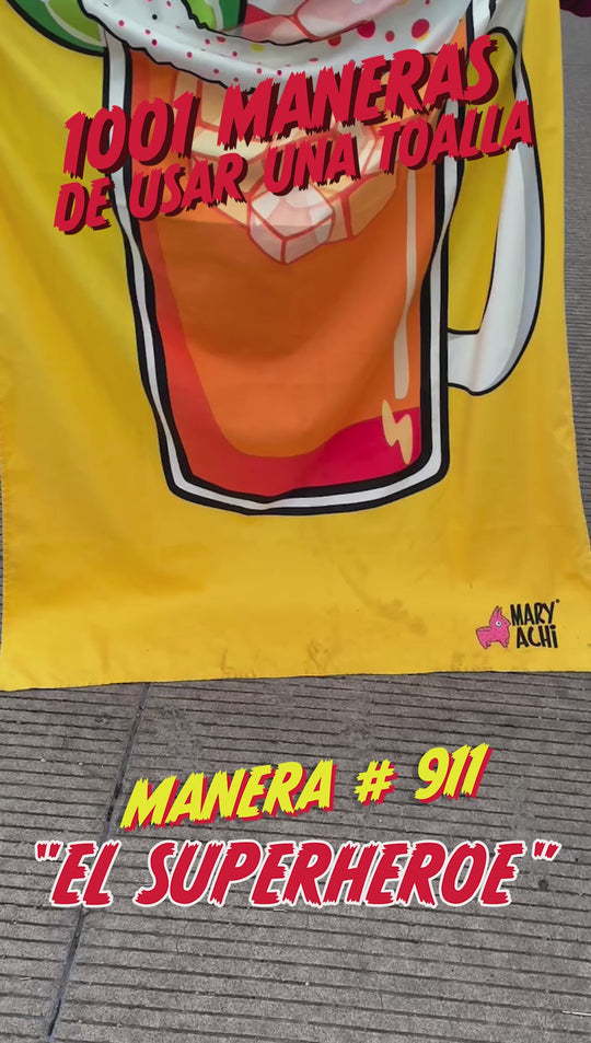 Toalla Michelada MaryAchi