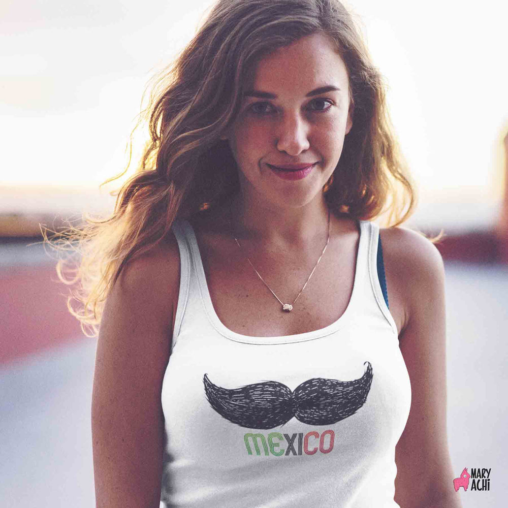 El Bigote Tank Top - Mujer - MaryAchi