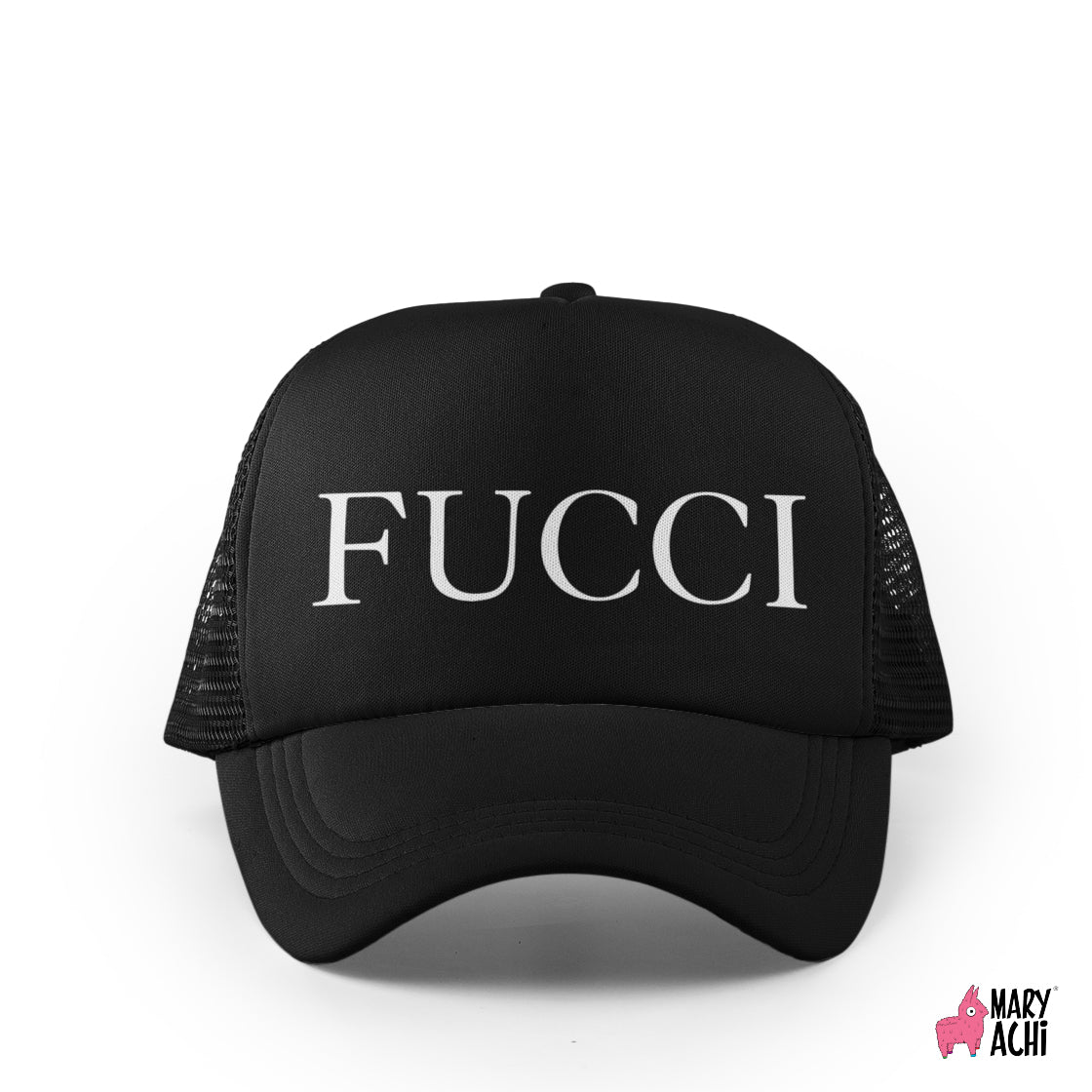 Gorra Fucci Trucker / Negra - MaryAchi