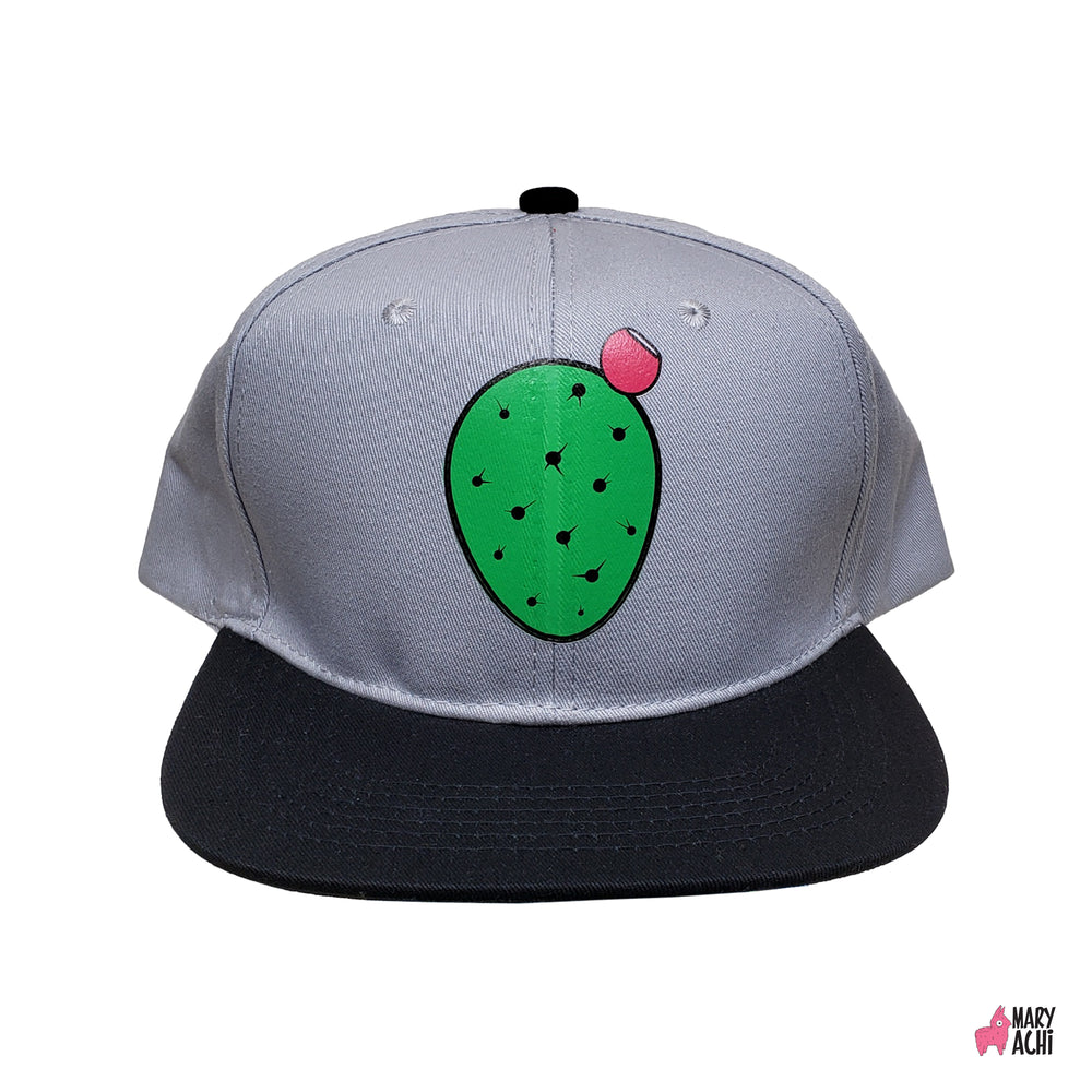 Gorra Nopal En La Frente Gris/Negra - MaryAchi