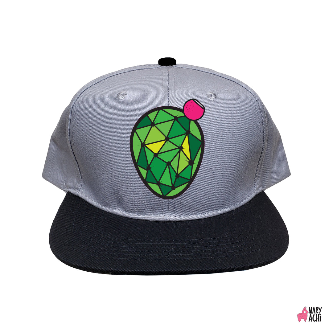 Gorra Nopal En La Frente Gris/Negra - MaryAchi