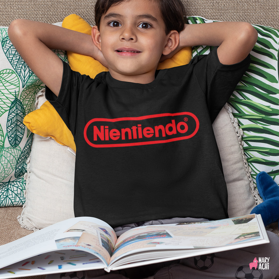 Nientiendo - Infantil - Negra - MaryAchi